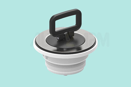 Ø70 closed waste bowl without overflow