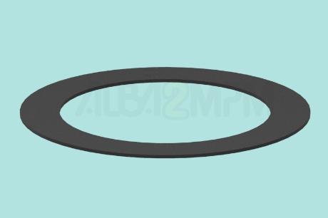 Gasket for round strainer bowl