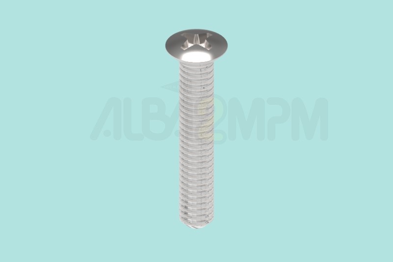 M5 Phillips drive recessed raised countersunk (oval) head screw DIN966 (UNI7689 ISO7047)