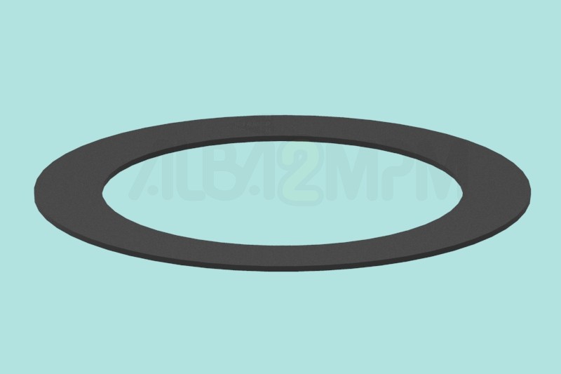 Gasket for round strainer bowl